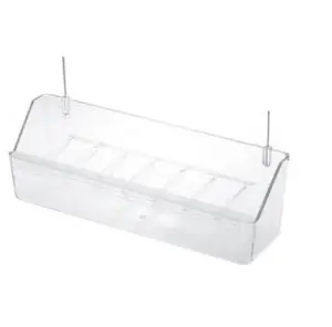 2 Gr Hranitor Voliera 20 Cm Transp 025GT