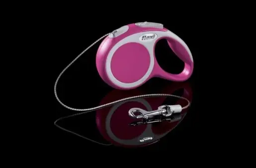 Flexi Lesa Cat Vario Cord XS 3 M - flexi,rosu