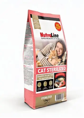 Nutraline Cat Sterilised  K - 1-5-kg,nutraline