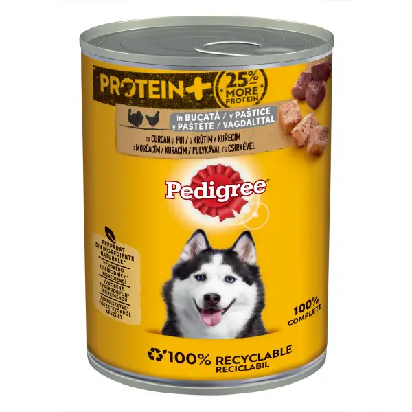 Pedigree Conserva Curcan/Pui 800 G