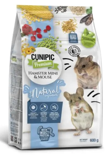 Cunipic Meniu Mini Hamster/Soareci 600 G