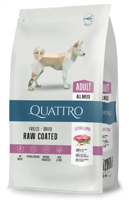 Quattro Dog Small Breed No Grain Adult Miel 1.5 KG