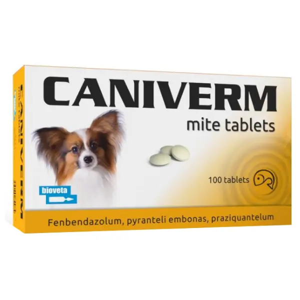 Caniverm Pentru Pisici si Caini de Talie mica