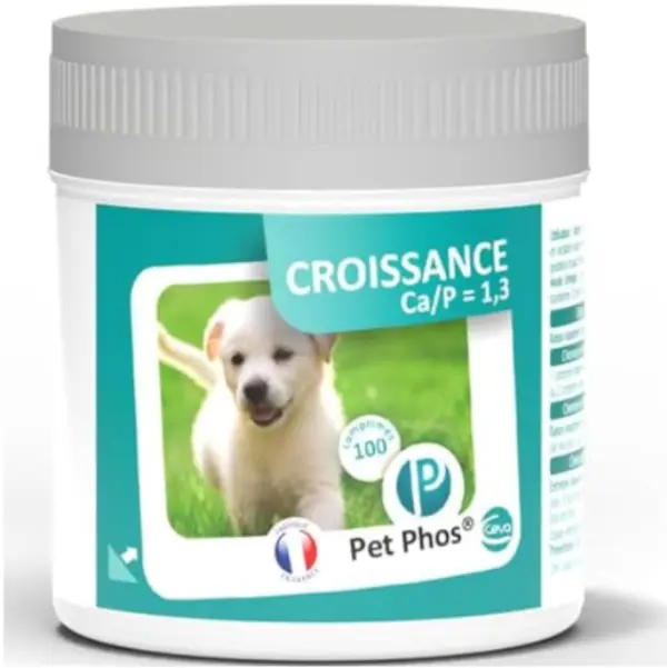 Pet Phos Vitamine Caine Croissance Ca/P=1.3