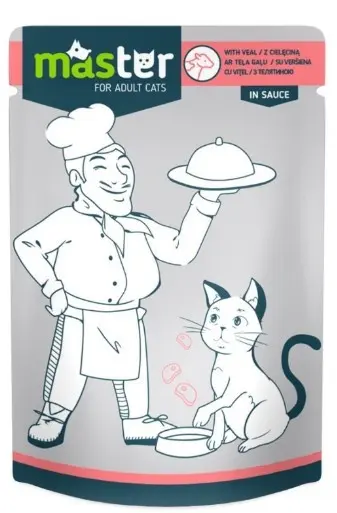 Master Pisica Plic Vita 80 G