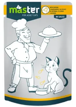 Master Pisica Plic Pui 80 G