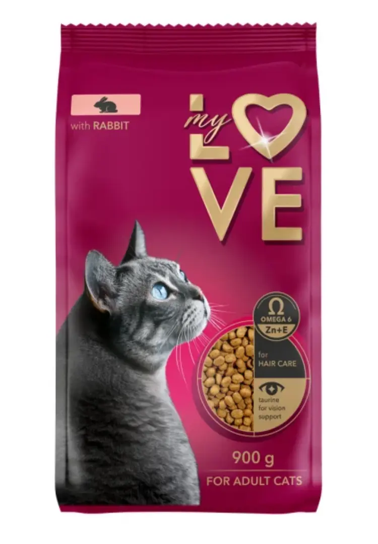 My Love Pisica Adult Iepure 900 g