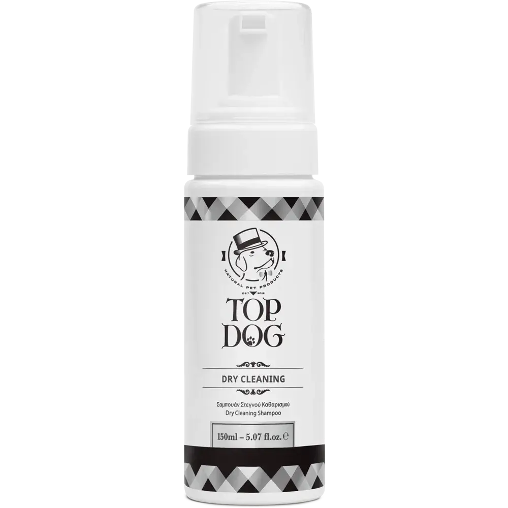 TopDog Sampon spuma pentru curatare fara apa - 150 ml