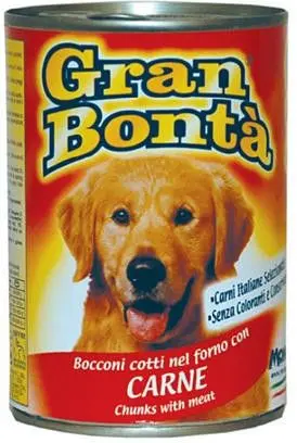 Gran Bonta Dog Cons Carne 1230 g