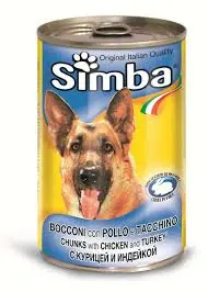 Simba Dog Cons Pui/Curcan 415 g