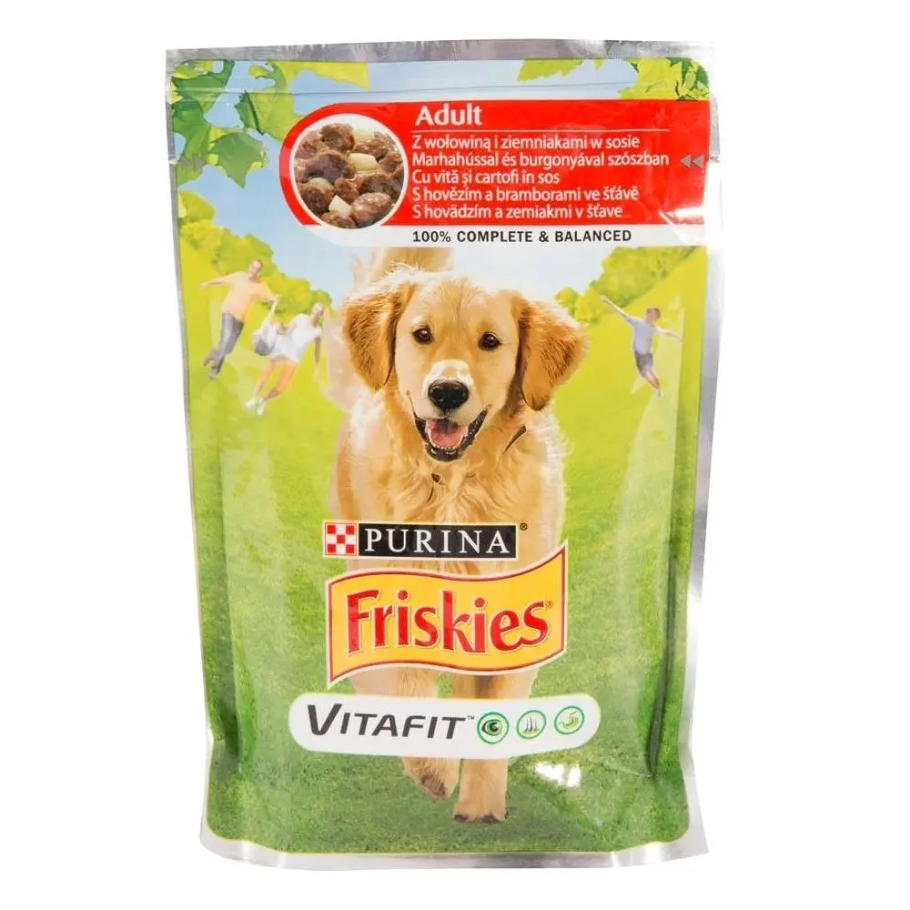 Friskies Dog Plic Adult Vita/Cartofi 100 g
