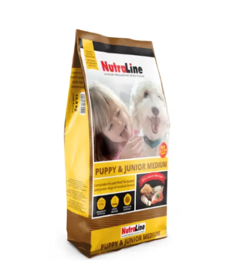Nutraline Dog Puppy&amp;Junior Medium - 12-5-kg