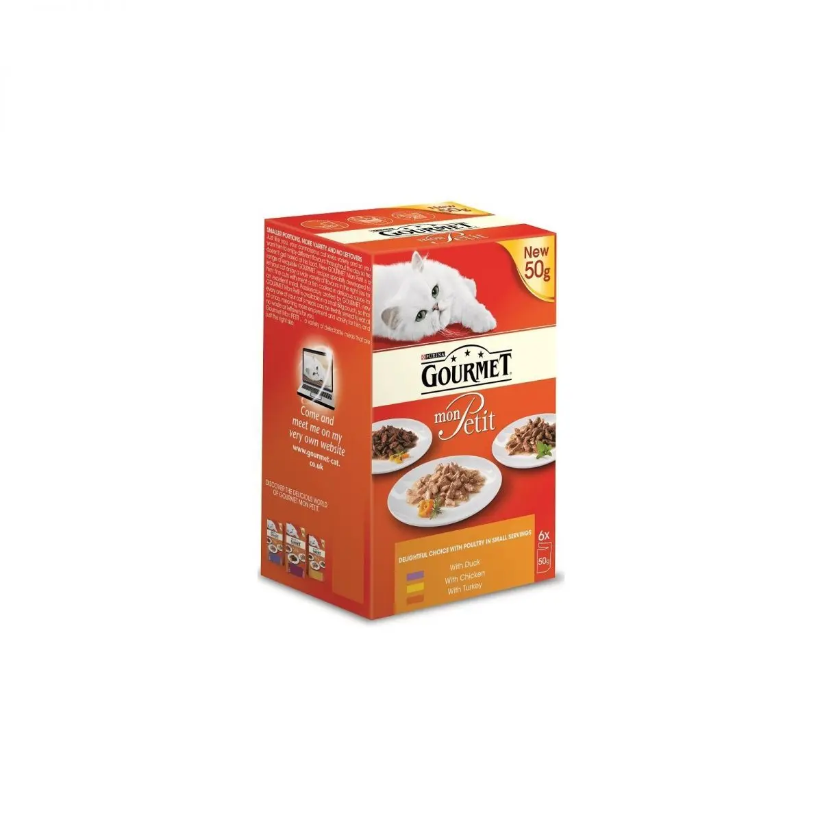 Gourmet Mon Petit Plic Pasare 6 X 50 g