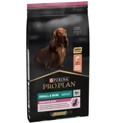 Pro Plan Dog Mini Adult Sensitive Skin Somon - 3-kg
