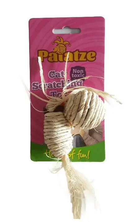 Paiatze Cat Sisal Minge&amp;Soarece 4 cm W5606