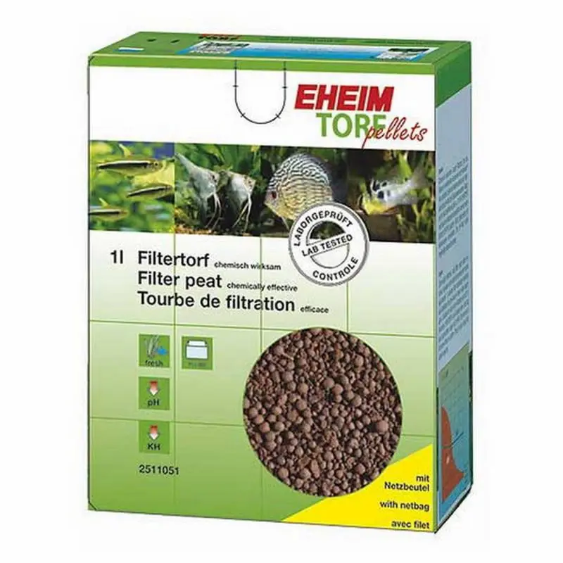EHEIM MATERIAL FILTRANT TORF PELLETS 1L