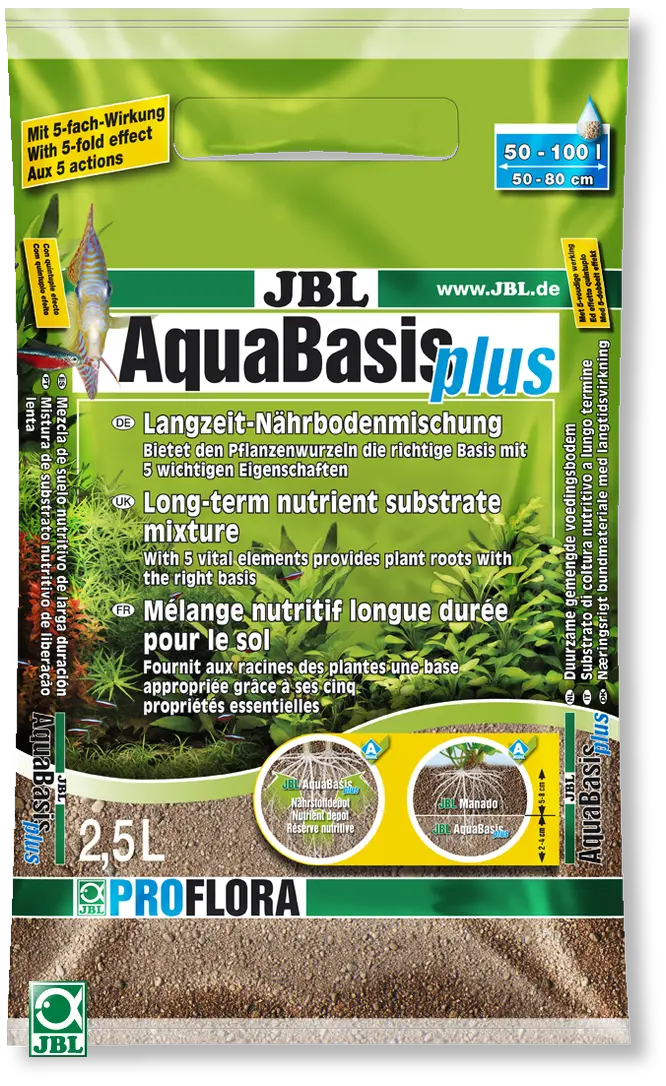 Jbl Substrat Aquabasis Plus 2.5 L