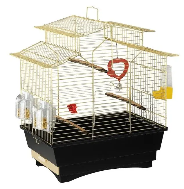 Ferplast Colivie Pagoda Auriu Full Option