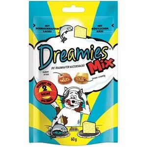 Dreamies Mix Somon/Branza 60 g