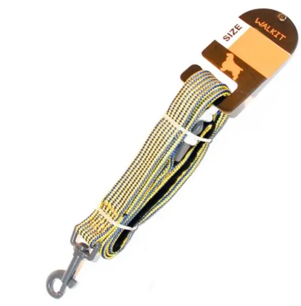 Walkit Lesa Caine Tubular Multicolor L 2.5 X 100 cm Galben/Albastru