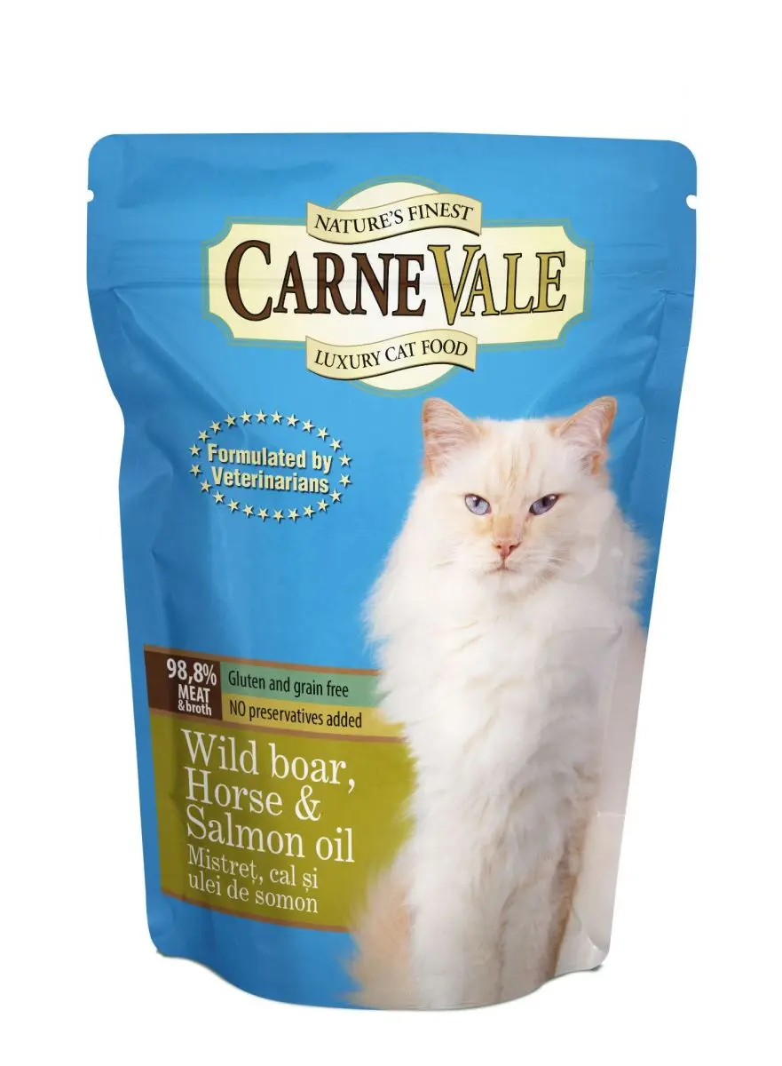 Carnevale Cat Plic Mistret/Cal/Ulei de somon 85 g