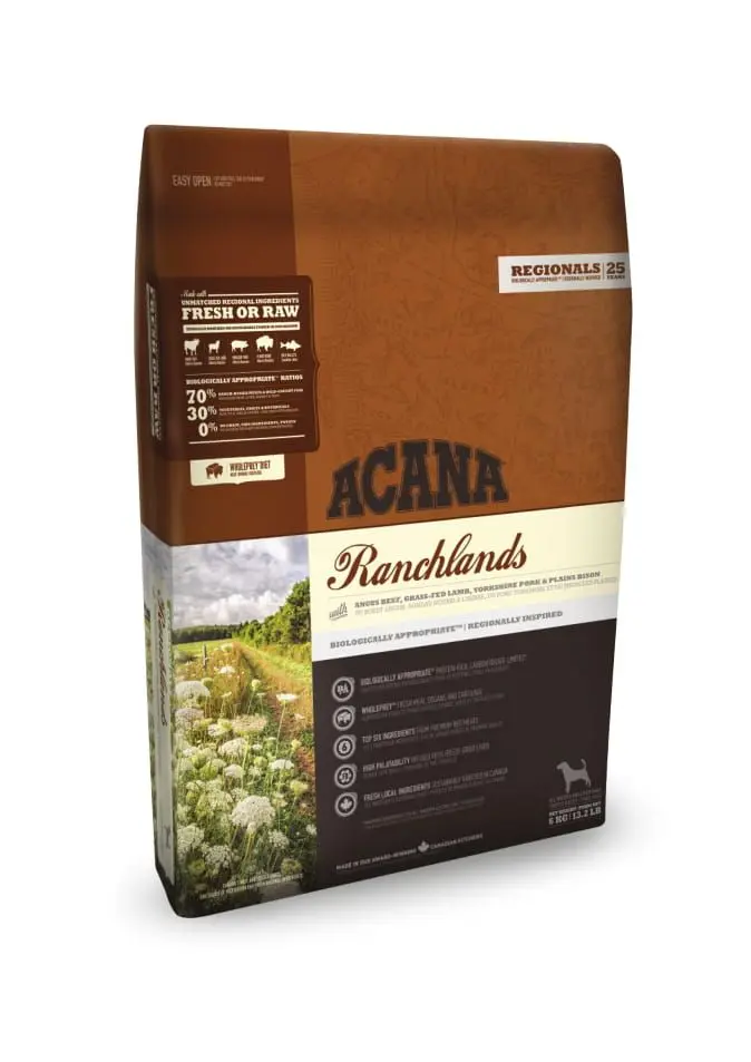 Acana Dog Ranchlands Vita/Miel/Porc 11.4 kg