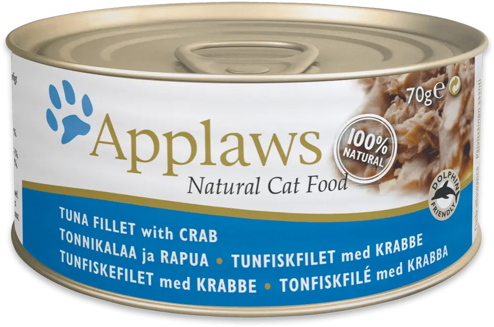 Applaws Cat Cons File Ton &amp; Crab 70 g