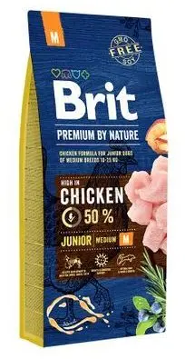 Brit Premium By Nature Junior M - 3-kg