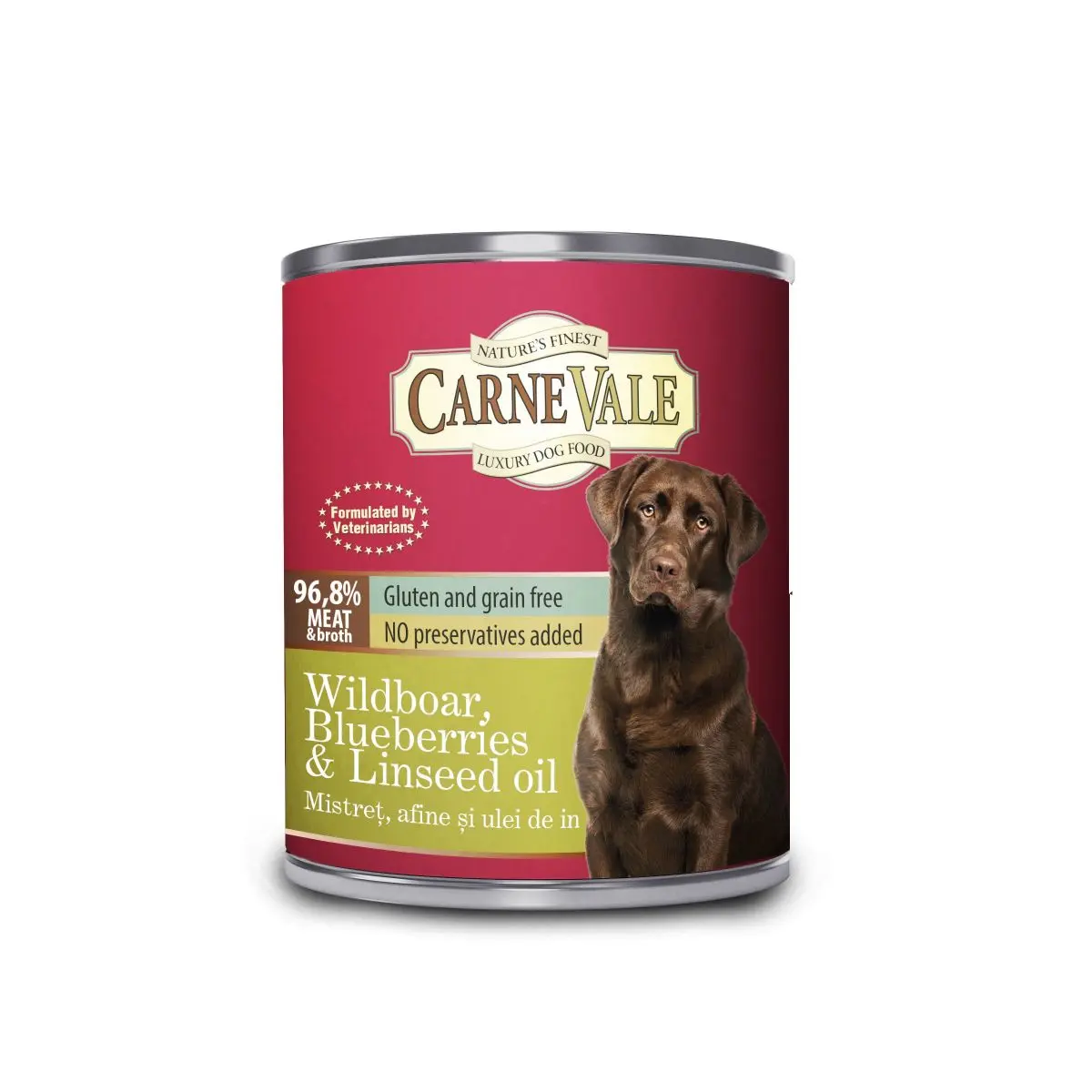 Carnevale Dog Cons Mistret/Coacaze/Ulei In 800 g