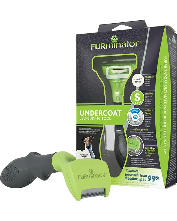 Furminator Perie Caine Par Scurt S 691653