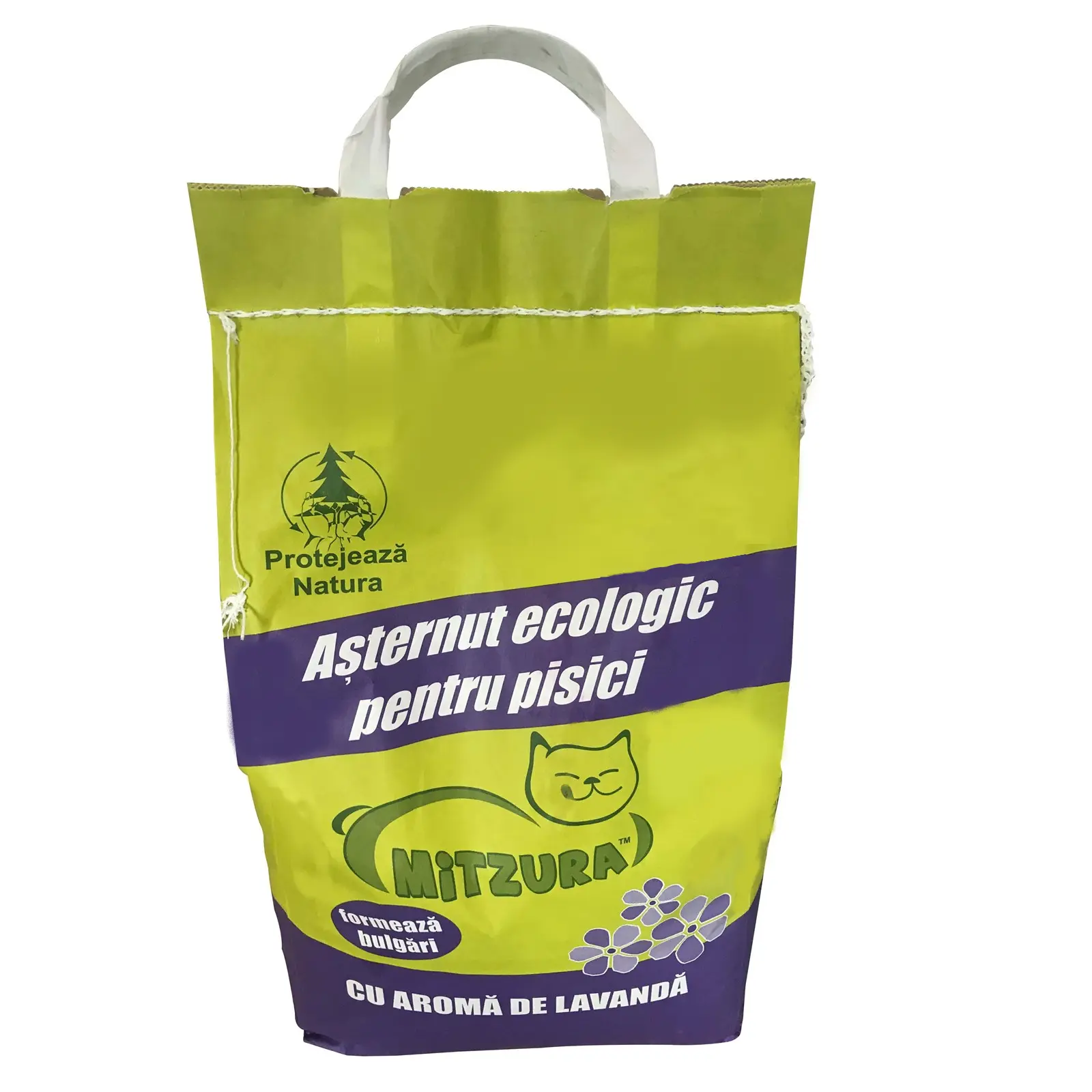 Nisip Pisici Mitzura 10 kg Cu Lavanda