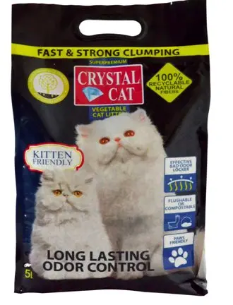 CRYSTAL CAT ASTERNUT VEGETAL 5L