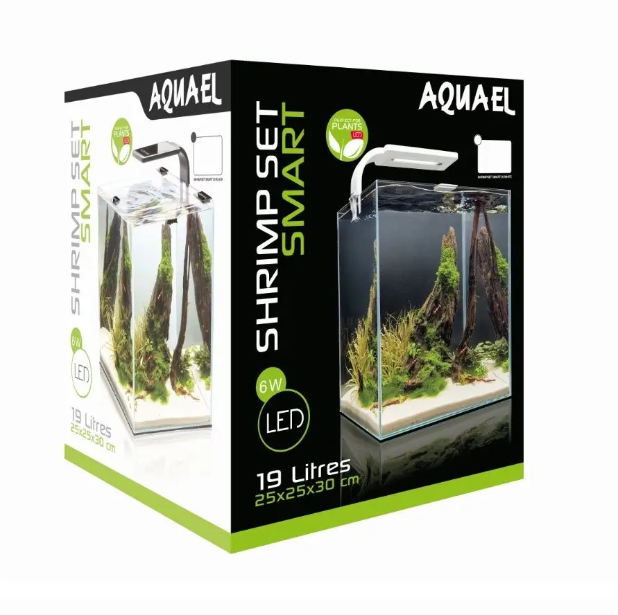 Aquael Acvariu Shrimp Smart Plus 20 l Negru 113225