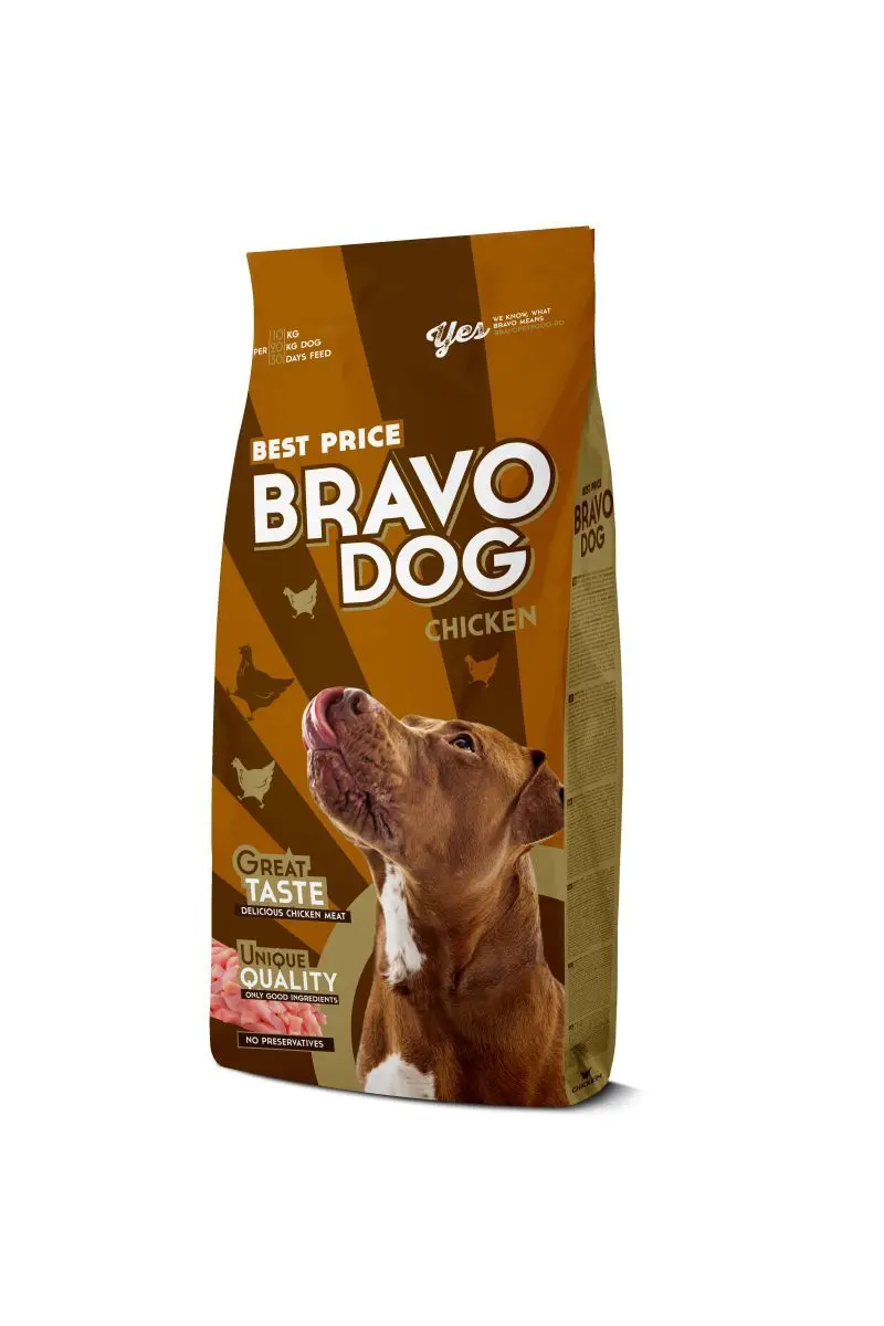 Bravo Dog Pui 10 kg K