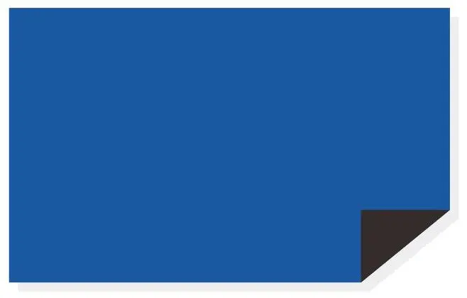 Resun Fundal Rola Acvariu Albastru/Negru 48 cm 15 M