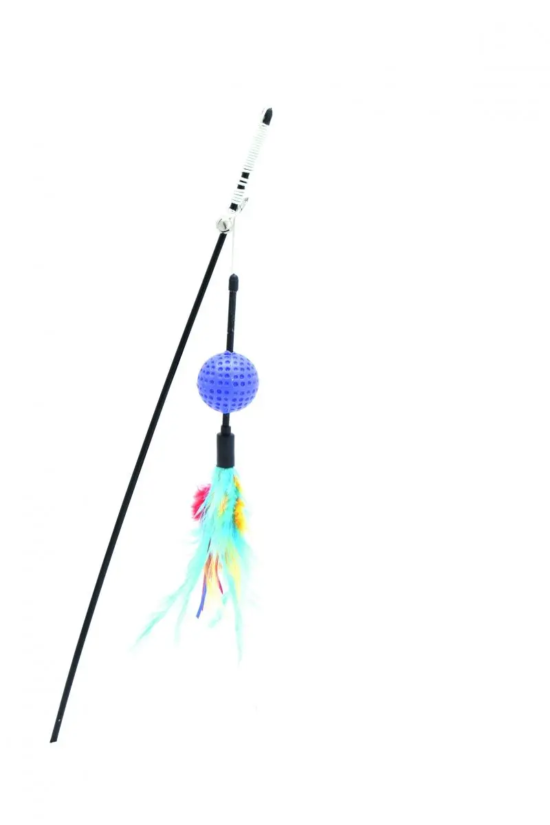 Comfy Jucarie Pisica Undita Wilma Rod Ball Blue 65 cm