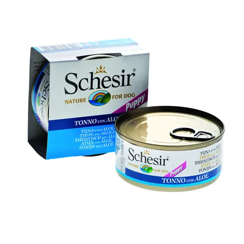 Schesir Cons Caine Junior Ton/Aloe 150 g