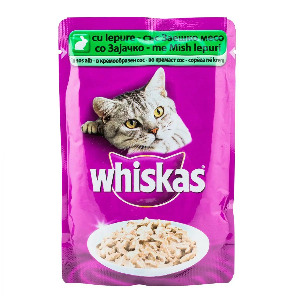 Whiskas Plic Iepure 100 g