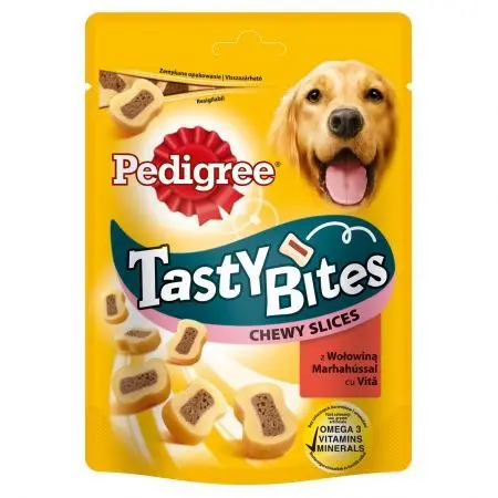 Pedigree Tastybites Feliute Gumate 155 g