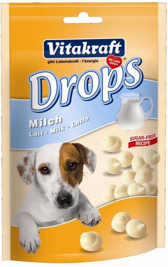 Vitakraft Drops Caine Lapte 200 g