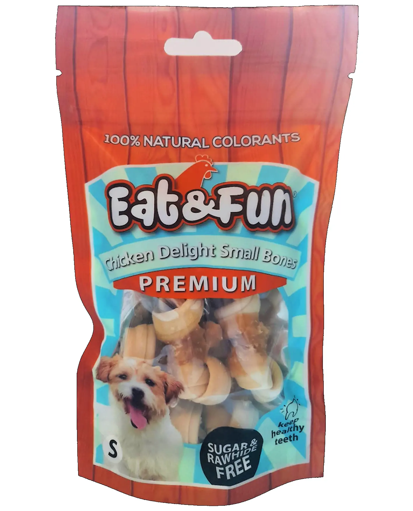 Eat&Fun Recompense Chicken Delights Small Bones 105 g
