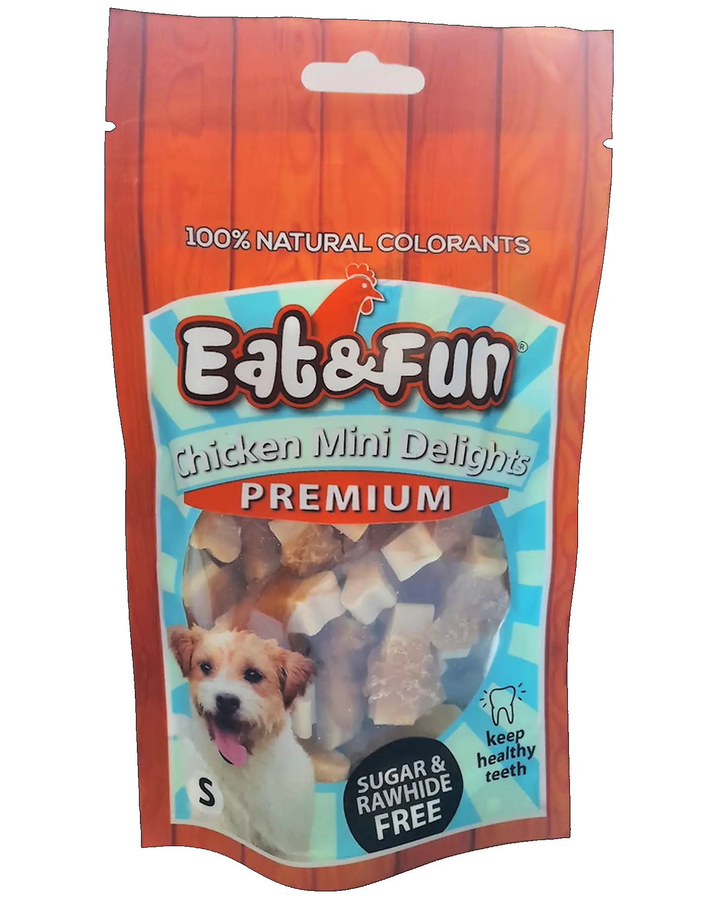 Eat&amp;Fun Recompense Caini Chicken Mini Delights 100 g