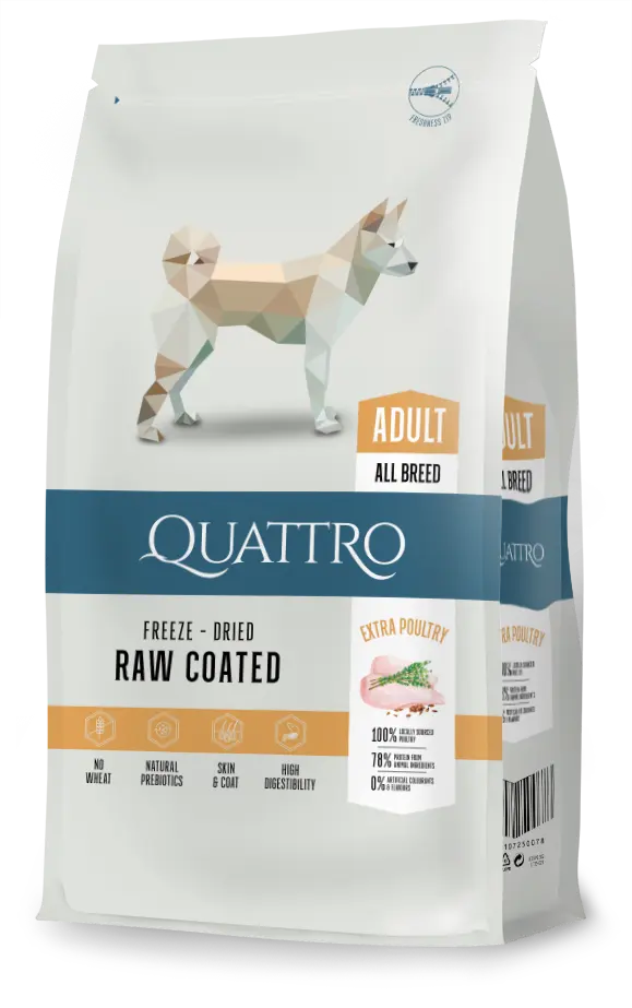 Quattro Dog Adult Pui All Breed 12 Kg