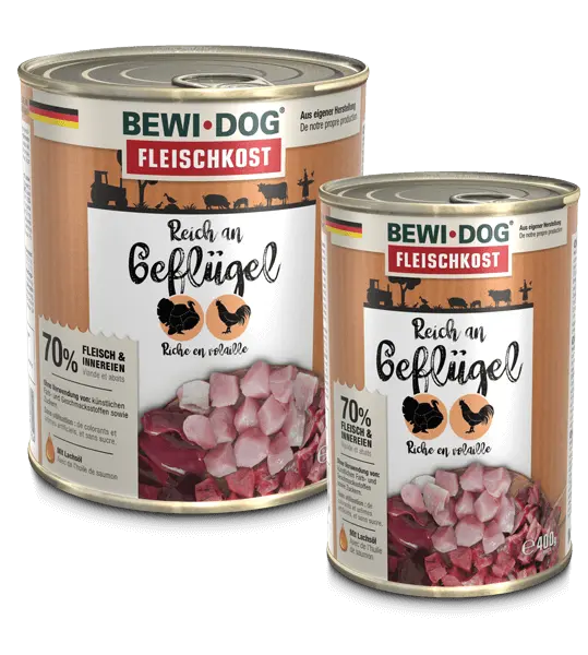 Bewi Dog Conserva pasare - 800-g