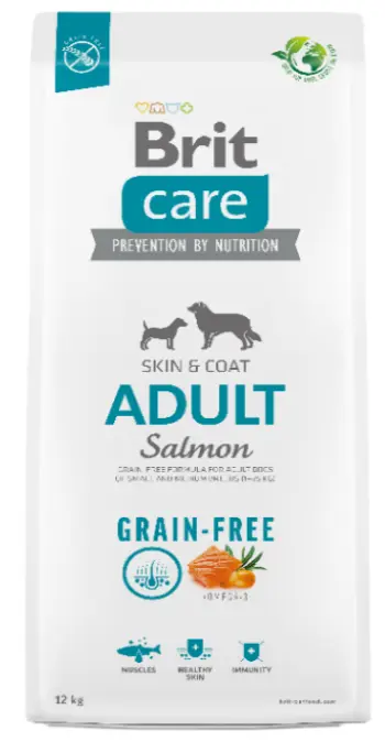 Brit Care Dog Grain-Free Adult Somon - 1-kg