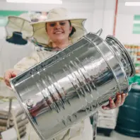 Bidon inox 75 l pentru miere