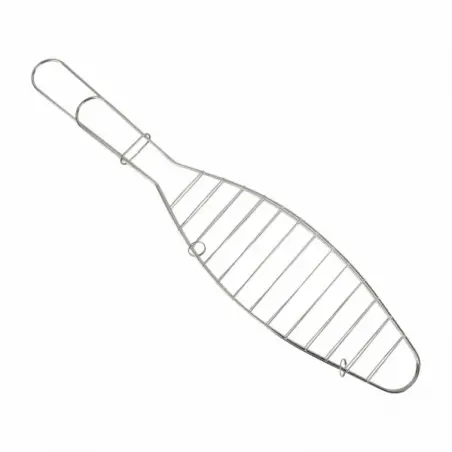 Accesoriu pentru prajit peste la gratar, 420 x 90 mm