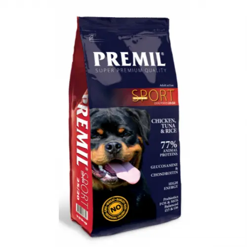 Premil Super Sport, hrana uscata pentru caini, 15 kg