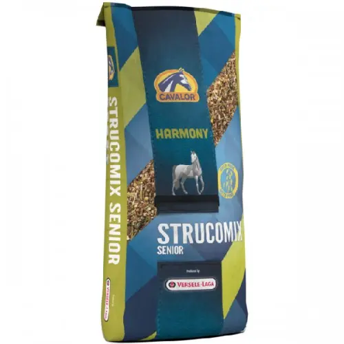 Furaje pentru cai, Cavalor Strucomix Senior, 20 kg