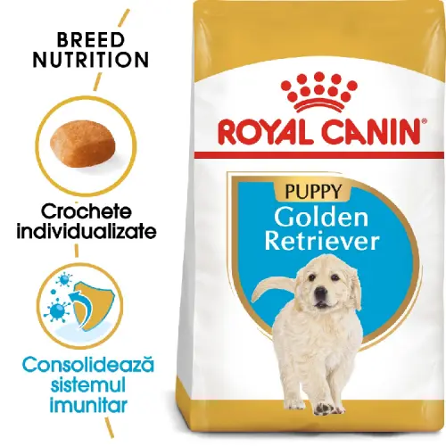 Royal Canin Golden Retriever Puppy, hrana uscata pentru caini juniori, 12 kg